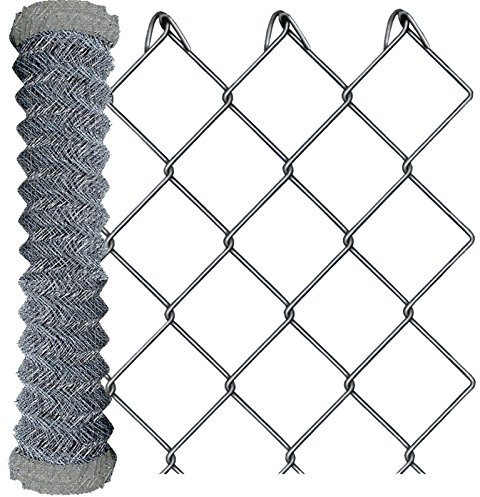 RETE METALLICA GRIGLIA ROMBO H.150-25 mt ZINCATA MAGLIA SCIOLTA