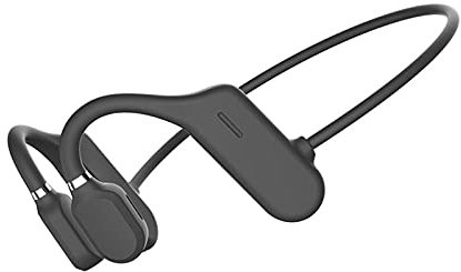 Bluetooth 5.0 Auriculares de Conducción ósea con Micrófono, Auriculares Abiertos Inalámbricos a Prueba de Sudor, Sonido Envolvente 6D, para Correr, Correr, Conducir, Ciclismo, Casa y Oficina