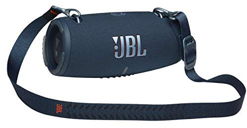 JBL Xtreme 3 – Enceinte Bluetooth portable – Basses profondes et son immersif – Étanche à l’eau et à la poussière – Avec chargeur pour appareils intégré – Autonomie 15 hrs – Bleu