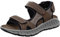 ara Herren Elias Sandale, Moro,Grey/Black, 41 EU