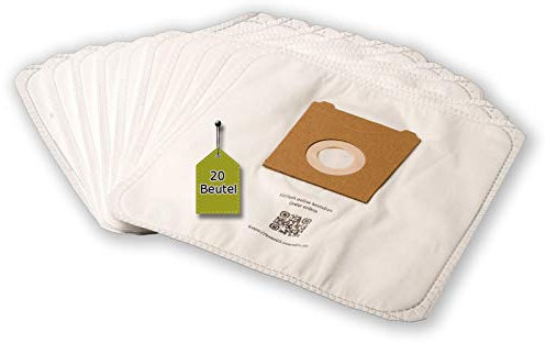 20 Staubsaugerbeutel kompatibel mit SEVERIN Art.-Nr.: 49992, 20 Staubbeutel + 2 Mikro-Filter, kompatibel mit Staubsaugerbeutel Swirl S67(S62/S68/S73)