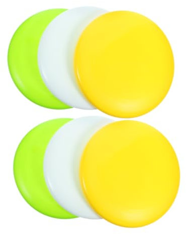 FOYTOKI 6stücke Discgolf Scheibe Für Anfänger Midrange-Scheibe Kleine Golfscheibe Leicht Tragbar Discgolf Zubehör Für Outdoor-Spiele