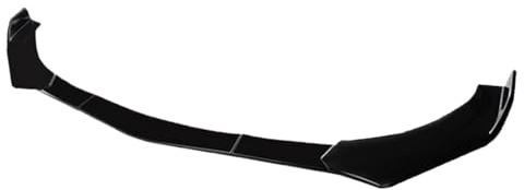 Splitter anteriore, kit carrozzeria per auto - Kit corpo spoiler per mento con splitter per labbro del paraurti anteriore,Kit carrozzeria per carrozzeria anteriore leggera, spoiler per labbro inferior
