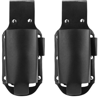 Mafagwre Bierholster, Leder Bierholster Flaschenhalter, Biergeschenk für Männer, Camping Bierzubehör, Bierholster für Männer, Geschenke für Reisen, Camping, Partys und Outdoor (Schwarz)