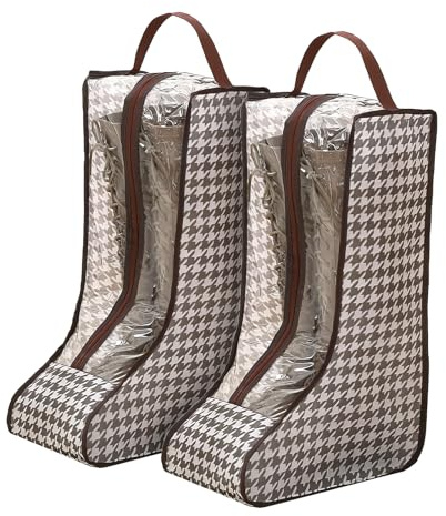 2 Stück Stiefeltasche Reitstiefel Schuhtasche Schuhsack Taschen Stiefel Aufbewahrung Schuhbeutel Reitstiefeltasche Reise Tragbare Wasserdicht Stiefelspanner Reitstiefel für Zuhause und Reisen