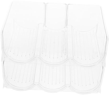 CONGARTENO Soporte para Botellas Estante para Vasos De Mesa Organizador Moderno y Elegante