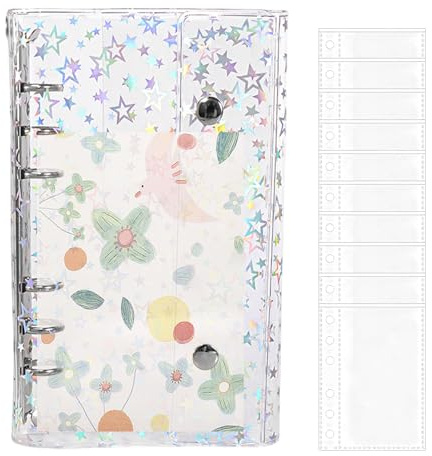Classeur De Carnet,Dossier Organisateur Avec Motif Étoile | Classeurs Scolaires Et Dossiers,Pour La Famille, Les Étudiants, Les Enseignants, L'École, Le Transport, L'Extérieur, Le Voyage Et La