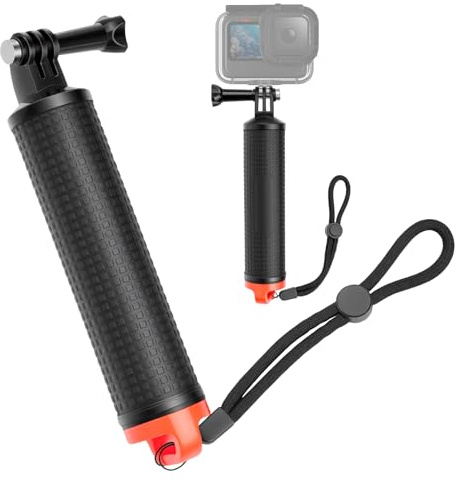Empuñadura Flotante para Insta360 Accesorios,Soporte Mango Flotante Camara Deportiva para Insta360 Ace, Ace Pro, 2, GO 3, 3S Ultra, X2, X3, X4 y X5 Accesorios
