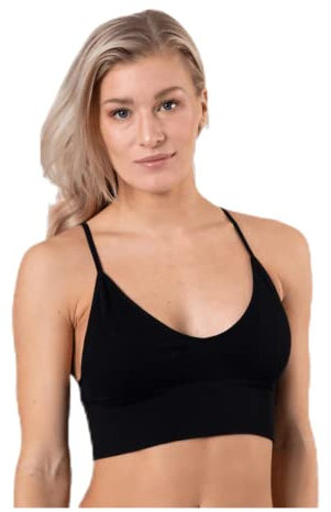 ONLVICKY Rib Seamless V-Neck TOP NOOS