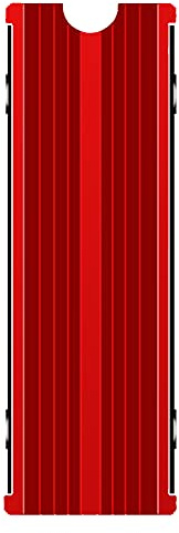 M.2 Heatsink Cooler 2280 SSD Double-Sided Heat Sink with Thermal Silicone pad for PS5/PCPCIE NVME M2 SSD (red)
