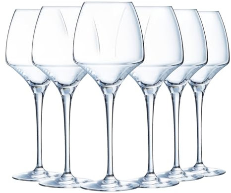 Chef & Sommelier Open Up - Weinglas 40cl - 6 Stück - aus Krysta Kristallglas - verstärkte Verpackung - Glanz, Transparenz und hohe Widerstandsfähigkeit