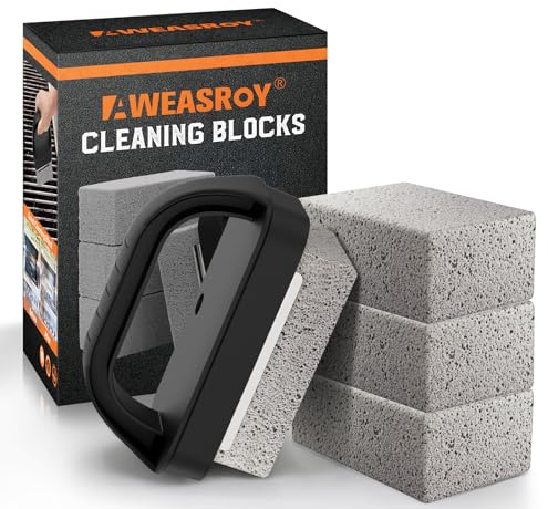 AWEASROY Griddle Cleaning Stone Remove Stains for BBQ, Swimming Pool, Sink
