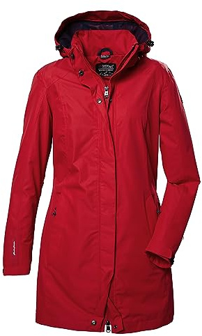 Killtec Women's Kos 44 Wmn Prk Functional Outdoor Jacket with Removable Hood