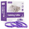 Beruhigungshalsband für Hunde und Katzen, Anti-Angst-Halsband mit Einstellbarer Größe, Beruhigungsmittel für Katzen und Hunde, Natürliches, Sicheres, Wasserdichtes, 15 Zoll, 3er-Pack (Klein)