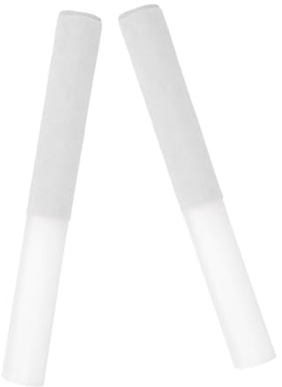 Toyvian 2pcs Acrylic Crystal Striker Mallet with Solid and Hollow Design, Pyramid Shape Sound Healing Instruments for Meditation and Musical Performances, Singing Bowl Stick