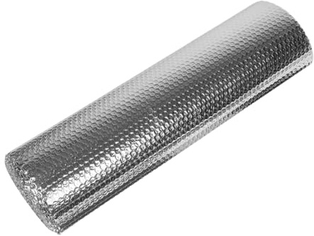 Lurrose Película Aislante Térmica de Burbujas con Aluminio Reflectante Barrera Térmica para Ventanas Radiadores y Puertas de Garaje Instalación Fácil y Resistencia al Agua