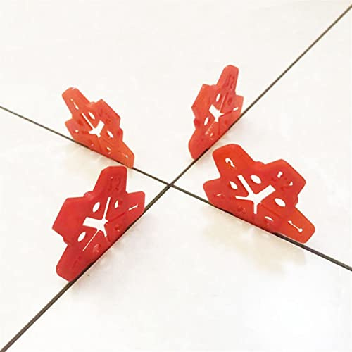 Tile Leveling， 50pcs Ceramic Wall Tile Gap Locator - 1-3mm Cross Leveling System for Precise Grout Alignment