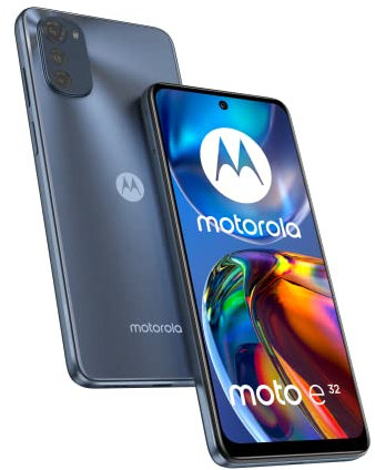 Motorola Moto E32 4G (Slate Grey) 64GB + 4GB RAM Factory Unlocked Smartphone