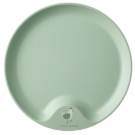 Mepal - Assiette enfant Mio - Plateau-repas enfant - Plat adapté aux enfants - Vaisselle pour enfant - Résiste au micro-ondes et au lave-vaisselle - Sans BPA – Little Farm
