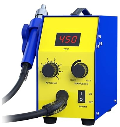 Lötstationen Entlötstation Mit Zwei-Rollen-Heißluft-Nacharbeitsstation For Erhitzen Von Lötzinn Auf Der Hauptplatine Effiziente Präzision