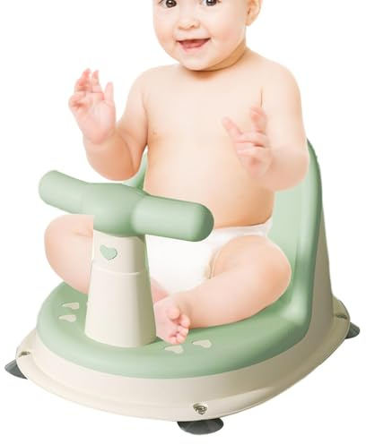 Seggiolino per bambini per seduto | seggiolino da bagno per neonato carino supporto con supporto e ventose,Seggiolino portatile per bambini da 6 a 18 mesi