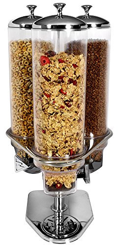 Sunnex Triple Cereal Dispenser, 3 x 4 Litres