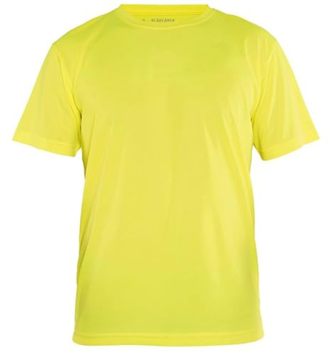 Blaklader 33311011 T-SHIRT FONCTIONNEL PROTÉGÉ CONTRE LES UV, Jaune, taille M