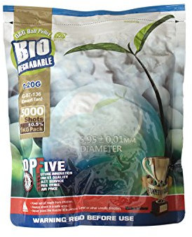 G & G 5.000 Softair/Airsoft Bio Precision BBS 6mm 0,20g -Natural-