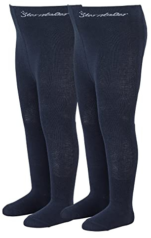 Sterntaler pack de deux Collants pour Les Tout-Petits S, Âge: 4 ans, Taille: 104, Bleu Marin Collants Bébé Garçon Bleu (Marine 300) Taille unique (Taille fabricant: 104) lot de