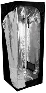 Black Box - Chambre de culture - Grow tent - 40x40x140cm - Black Silver