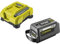 Batterie lithium RYOBI RY36BK60B-160 36V - Chargeur rapide - 6,0 Ah High Energy
