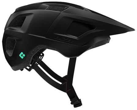 LAZER Lupo KinetiCore Mountain Bike Helmet, Adjustable Fit from 54-61 cm, Matte Black, One Size