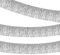 Lot de 3 Guirlandes de Franges Métalliques Brillantes, Guirlande Métallique à Suspendre au Mur, Décoration Flottante pour Mariage, Noël, Anniversaire, Cérémonie, Fête Prénatale, Couleur Argentée