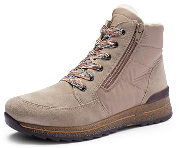 ARA Osaka-Sport-st, Scarpe da Ginnastica Donna, Sesamo, 37.5 EU Larga