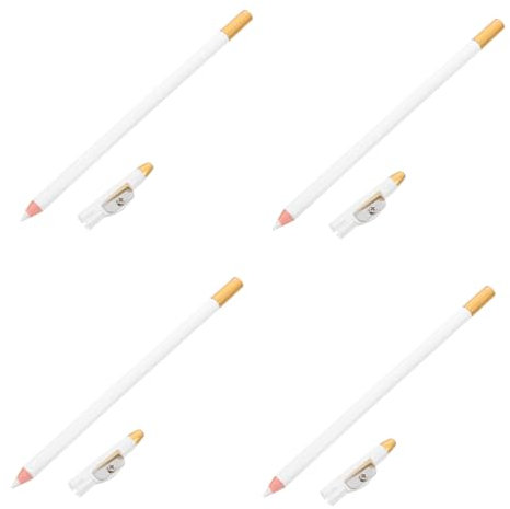 FOMIYES 4stücke Teiliges Bartstift-set Mit Integrierter Präzise Bartformung Weißer Farbton Für Werkzeug Auffüllen Und Konturieren Von Und Augenbrauen