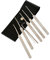 Pick Set Bogota Elite 7 High-Quality Lock Picking Set 7-Piece Set Made of High-Quality Spring Steel for Professional Lock Pickers in a Fine Leather Case, Original Multipick®, Made in Bonn (Germany)