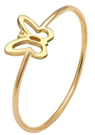 Elli Ring Damen Schmetterling Motiv Trend in 925 Sterling Silber