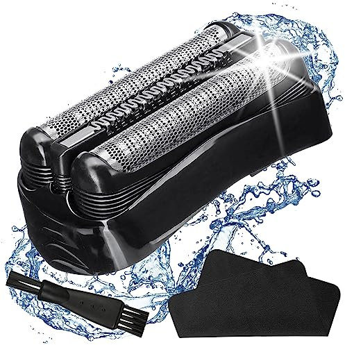 Scherkopf für Braun Series 3 21b,s3 Ersatzkopf 21b für Braun Elektrorasierer für Braun S3 Serie 3 Ersatzscherkopf für Braun Rasiermesser Elektrorasierer 32b 32s 21s 300s 301s 310s Rasierer