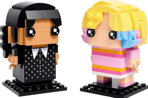 LEGO Brickheadz 40750 Wednesday & Enid Age 10+