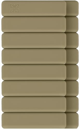 Manchettes de poids en silicone (2x0,5 kg ou 2x1 kg) - Poids de cheville & poids de poignet pour le fitness, le yoga, le pilates & la physiothérapie - Ankle Weights pour le jogging, l'aérobic & la mus