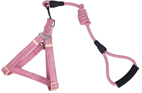 Toddmomy Pettorina Cane Xl Rosa con Cintura Trazione Resistente Imbracatura per da Spessa e Durevole per Camminata e Addestramento