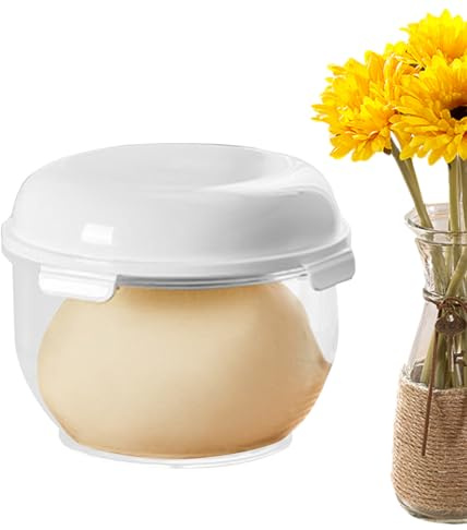 Bol de fermentation domestique - Bol à mélanger avec couvercle transparent Peut également être utilisé pour pétrir, pour les œufs et les salades | Récipient multifonctionnel pour conserver les