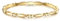 GLANZSTÜCKE MÜNCHEN Damen Ring 925/- Sterling Silber gelbvergoldet 18 Karat Silberring