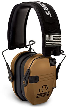 Walker's Razor Slim Electronic MUFF - Battle Brown