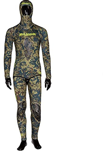 SALVIMAR Nat 101 Combinaison de pêche sous-Marine Homme, Mimétique, 5,5mm-M
