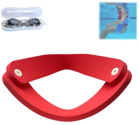 Civilizek Wasserliege, Grand Floats Float-N-Fold Wasserstuhl, Schwimmstühle for Pools for Erwachsene, 3-in-1-Schaumstoff-Sattelschwimmer, Faltbarer Schwimmliegestuhl