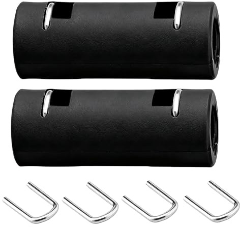 Aihoom 2pcs Connecteurs d'Extension pour Tuyau Compatible avec Karcher K2, K3, K4, K5, K6, K7, Adaptateurs Raccords pour Nettoyeur Haute Pression, Pièces Détachées pour Karcher (Noir)