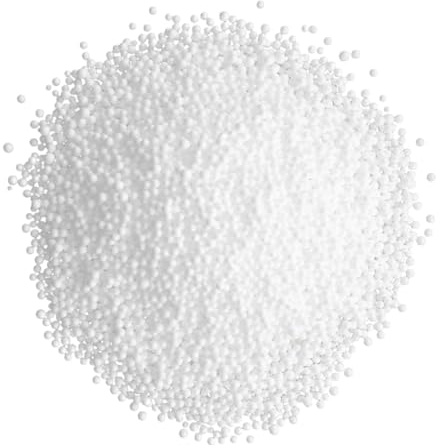 DOITOOL Pellet Schiuma Riempitivo per Pouf e Cuscini Palline Imbottitura Poltrona Sacco Fagioli per Divano e Decorazioni Bianco
