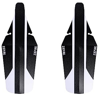 ZEFAL - Pack Shield Lite XL, Guardabarros Ciclismo, Blanc/Noir, Taille XL - 2503