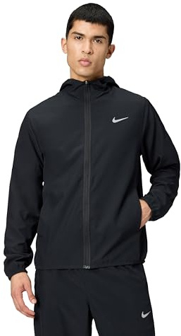 Nike Herren Dri Fit Form Hd Jacke, Black/Reflective Silv, M